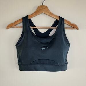 Nike Training Swoosh Dri-FIT Shine Sports Bra Small S